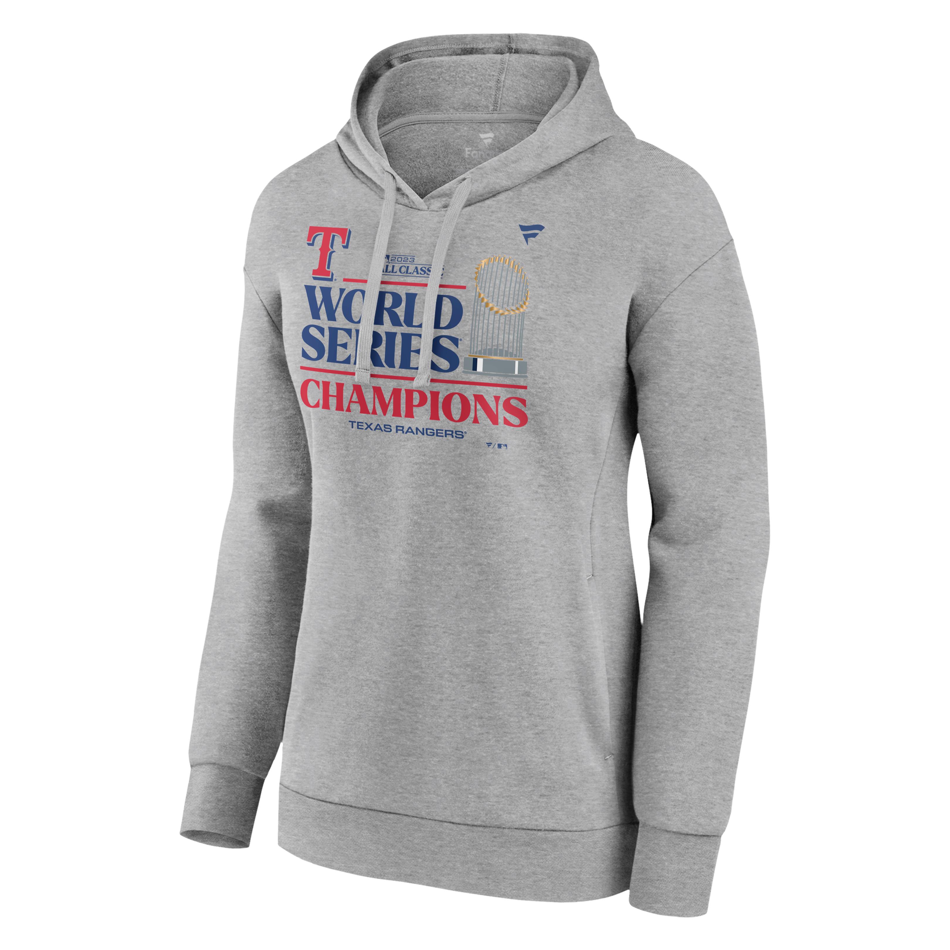 Texas Rangers 2023 World Series Champions Women's Locker Room Hoodie 